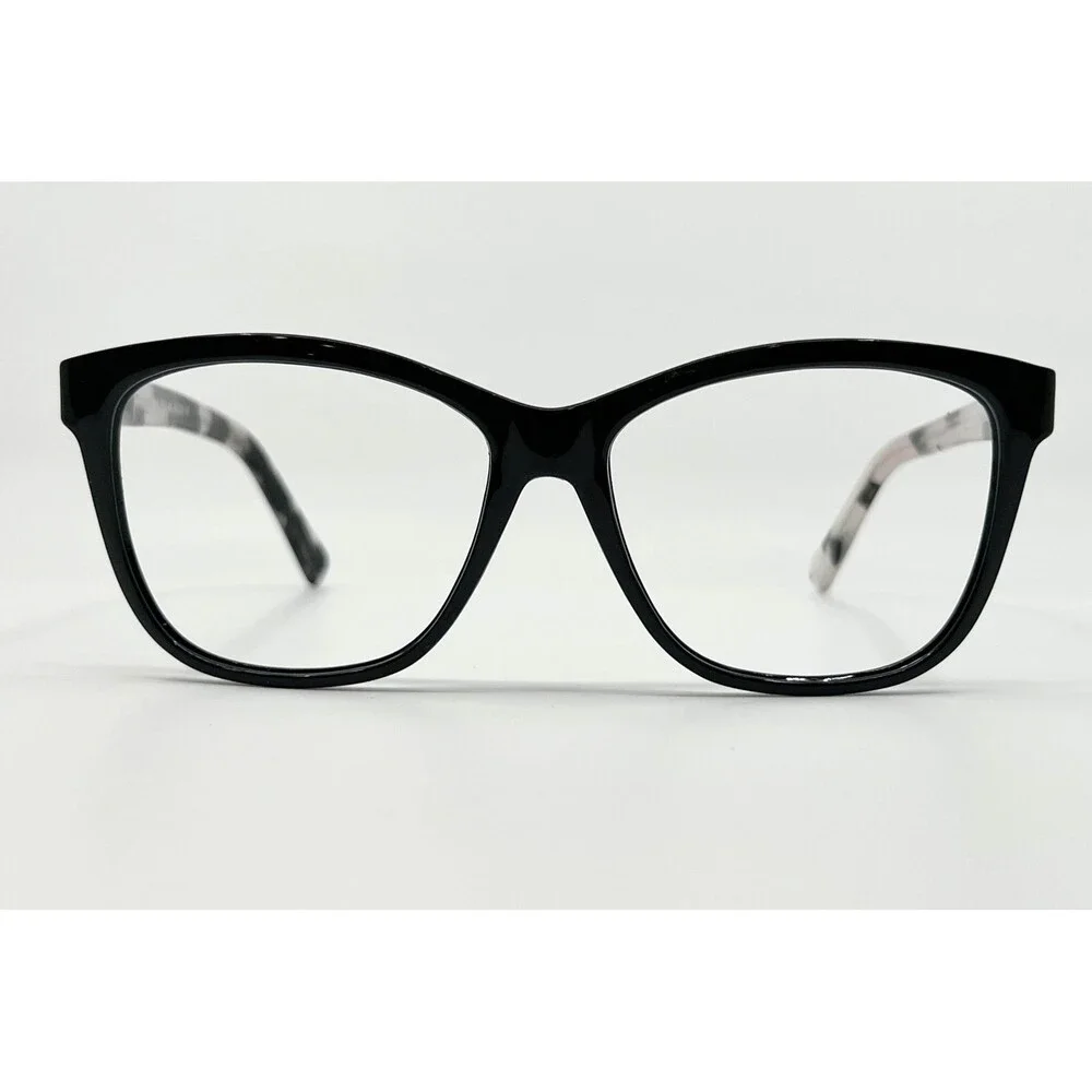 South Hampton Sun Eyeglasses Womens Black Cat Eye SHS 7002 BK 55-15-140